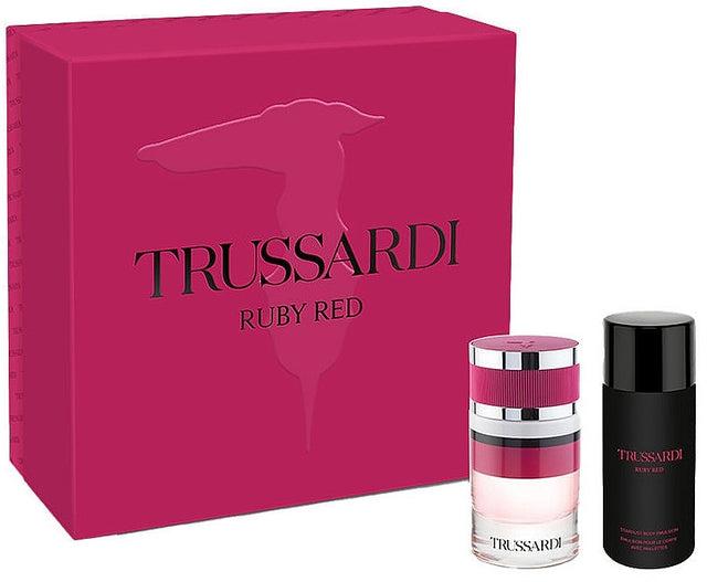 Trussardi Parfums - Ruby Red Gift Set EDP 60 ml and Body Lotion 125 ml - 60ml - Feel You