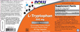 Tryptophan 500 mg - 60 капсули - Feel You