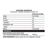 Turk 1500 mg | Turkesterone Extract 10% - 90 капсули - Feel You