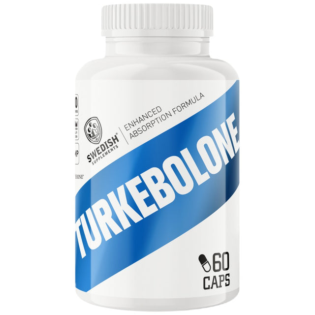Turkebolone | Turkesterone 500 mg with BioPerine® - 60 капсули - Feel You