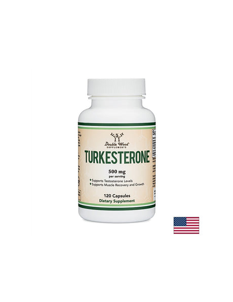 Turkesteron/ Туркестерон, 500 mg, 120 капсули Double Wood - Feel You