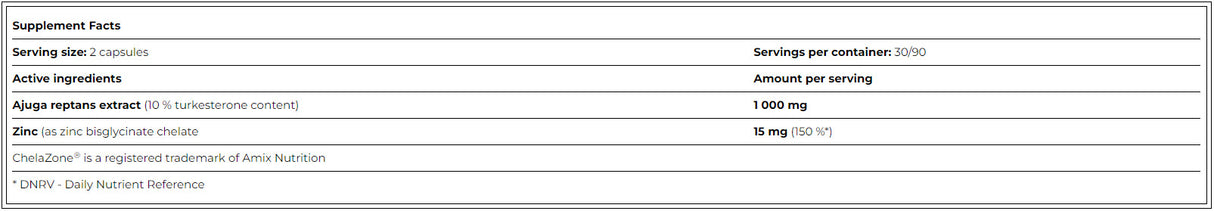 Turkesterone / 60 Caps - Feel You