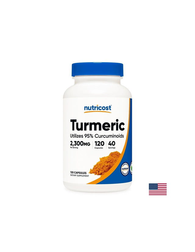 Кости и стави - Turmeric Куркума 766 mg + Черен пипер 5 mg, 120 капсули - Feel You