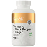 Turmeric + Black Pepper + Ginger - 90 Таблетки - Feel You