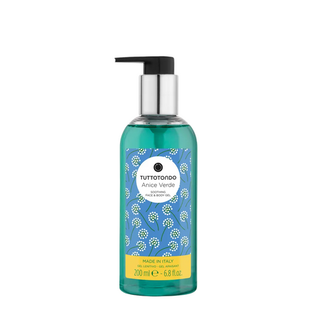 Tuttotondo, Anice Verde, Soothing, Shower Gel, For All Skin Types, 200 ml - Feel You