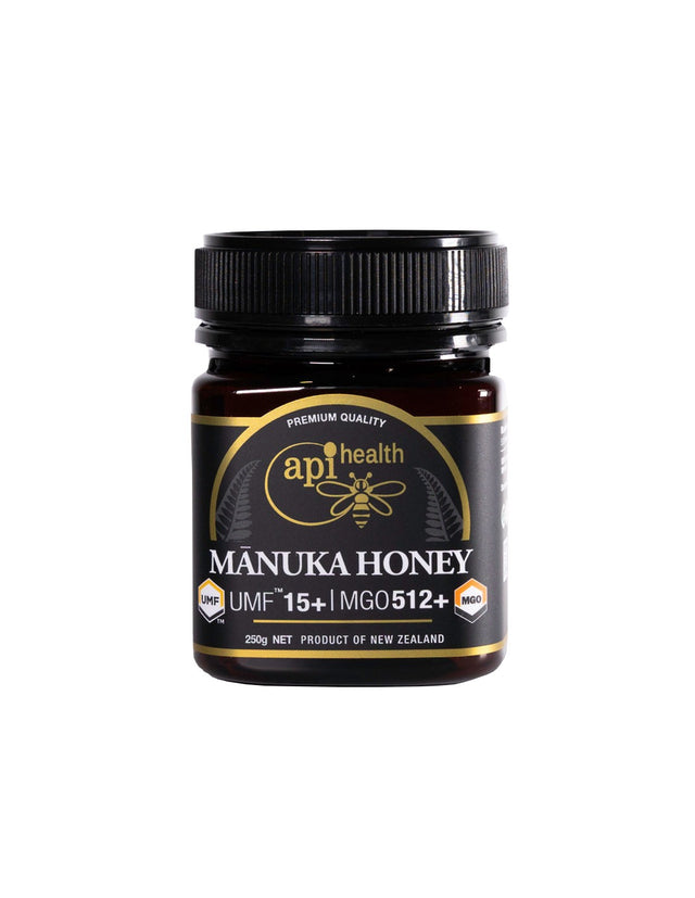 Пчелен мед Манука UMF™ 15+ / MGO 512 – Силен имунитет и подкрепа за гърлото и стомаха, 250 g - Feel You