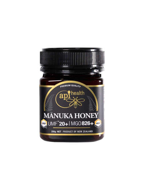 Пчелен мед Манука UMF™ 20+ / MGO 826 Висока активност за защита от настинки и грип и възстановяване 250 g - Feel You