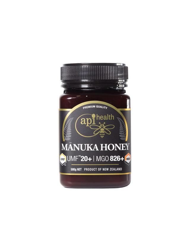 Манука мед UMF™ 20+ / MGO 826 Мощна антимикробна защита и имунна подкрепа 500 g - Feel You