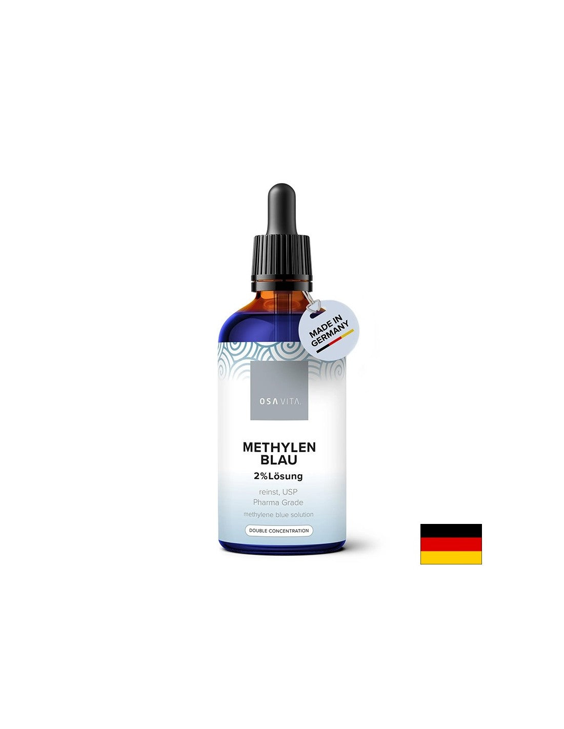 Метиленово синьо - USP/фармацевтичен клас, 2% разтвор, 100 ml - Feel You