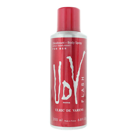 Ulric De Varens, Flash, Deodorant Spray, For Men, 200 ml - Feel You