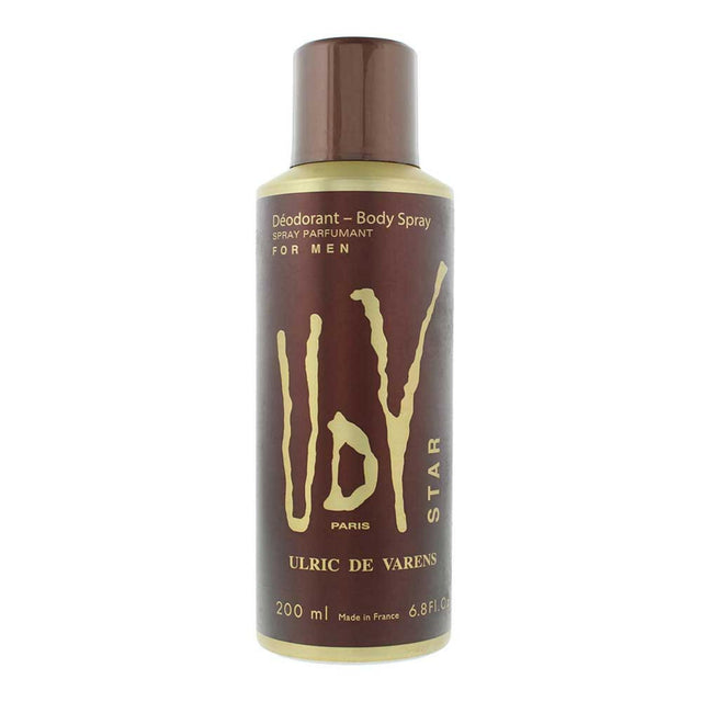 Ulric De Varens, Star, Scented Spray, For Men, 200 ml - Feel You