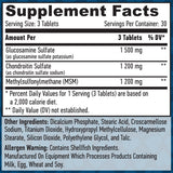 Ultimate Glucosamine Chondroitin & MSM / 90 Tabs - Feel You