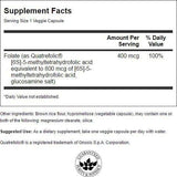 Ultra Folate 400 mcg 30 капсули - Feel You