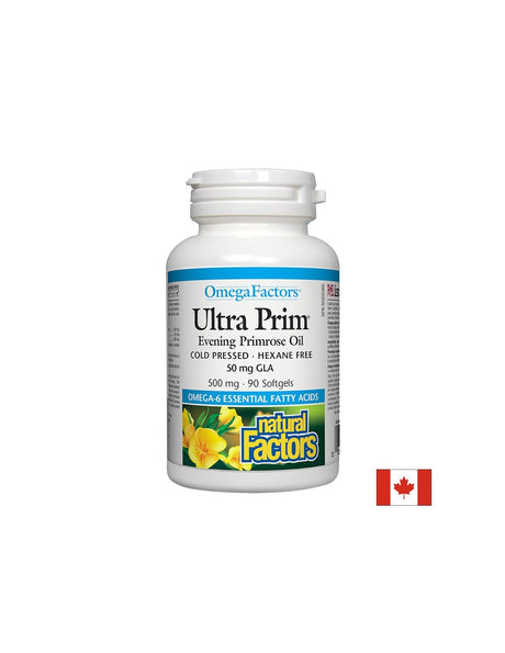 Ultra Prim Evening Primrose Oil 500 mg - 90 Гел капсули - Feel You