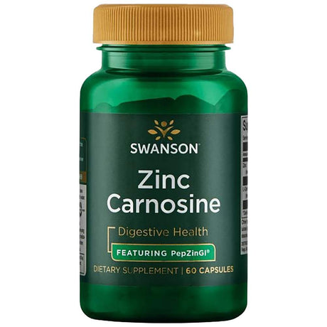 Ultra Zinc Carnosine (PepZin GI) 37.5 mg 60 капсули - Feel You