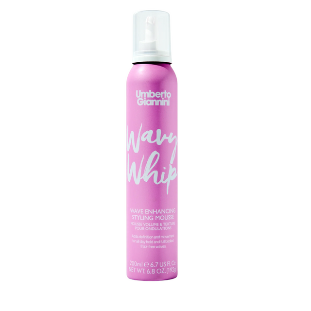 Umberto Giannini, Wavy Whip, Hair Styling Mousse, Volumizing & Texturizing, Medium, 200 ml - Feel You