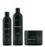 Unamy System Control Intensive Set Kemon: Control Intensive, Hair Shampoo, 400 ml + Control Intensive, Hair Conditioner, 250 ml + Control Intensive, Hair Treatment Cream Mask, 500 ml - Feel You