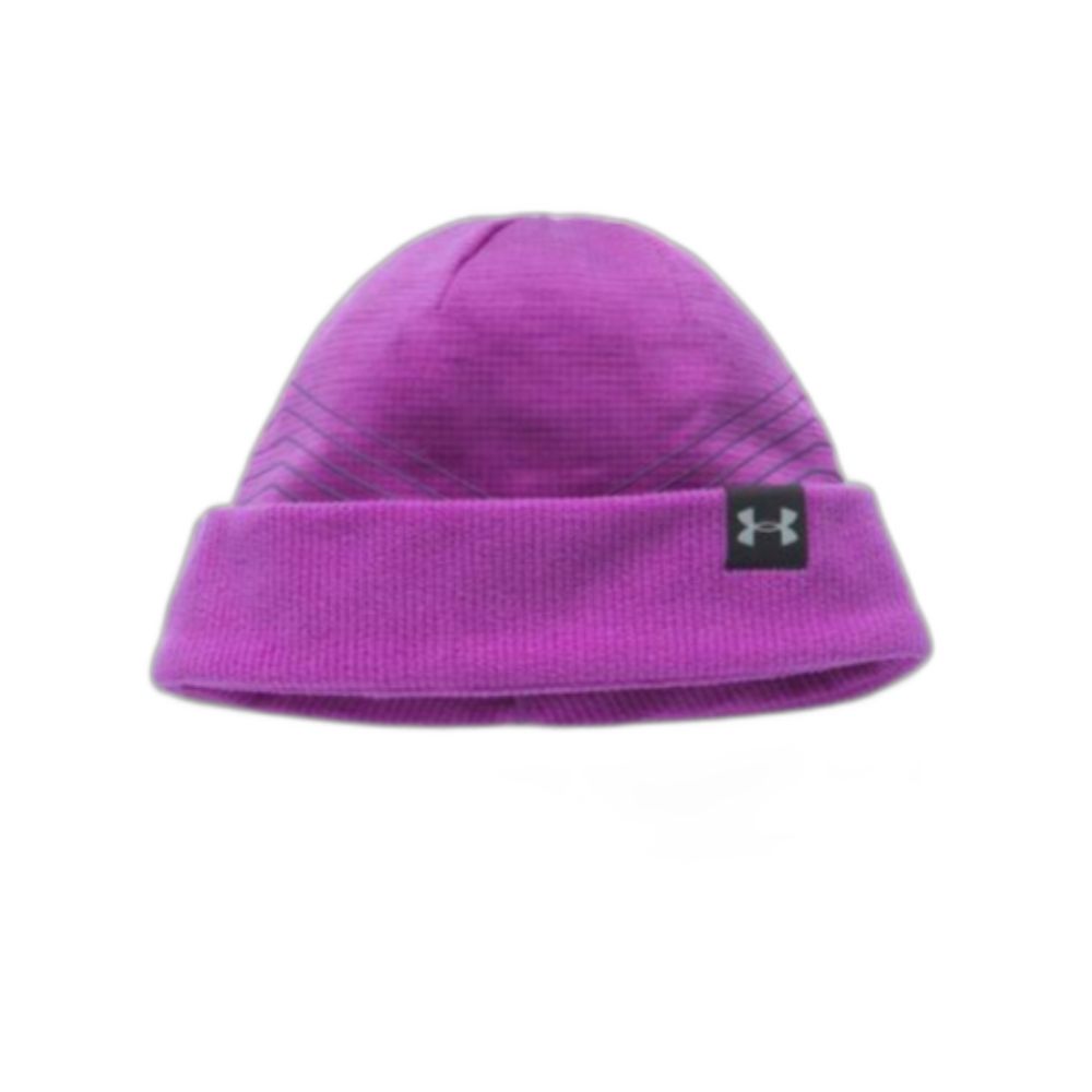 Under Armour, Under Armour, Textile Beanie, Purple, One Size, For Women - Feel You