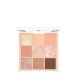 Unleashia - Glitterpedia Eye Palette - Vegan Eye Shadow Palette - 3 All of Coralpink - 6.6g - Feel You