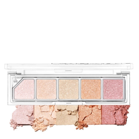 Unleashia - Mood Shower Face Palette - Eye Shadow Palette - NO.100 Ballerina - 4g - Feel You