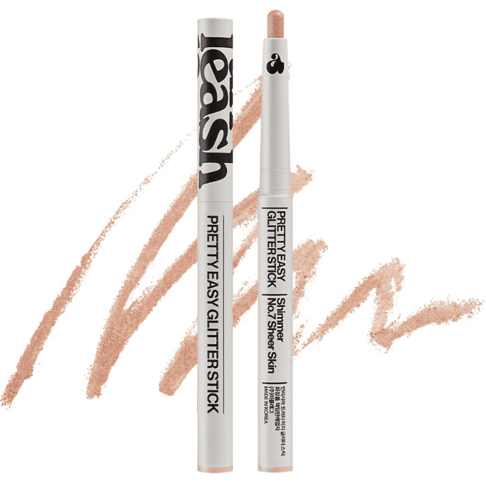 Unleashia - Pretty Easy Glitter Stick 0.7g No.7 Sheer Skin - Feel You