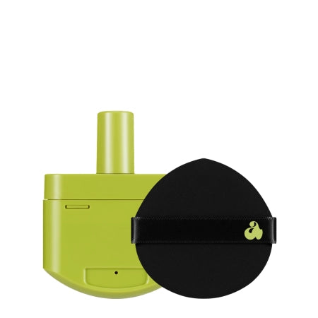 Unleashia - Satin Wear Healthy-Green Cushion - Refill + Sponge - Satin Wear Cushion Foundation - 38N Sun Stream - 15g - Feel You
