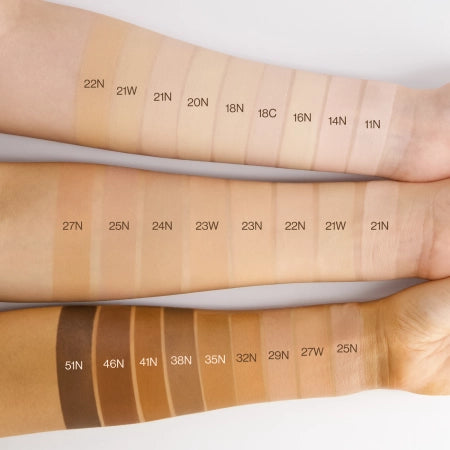 Unleashia - Satin Wear Healthy-Green Cushion - Refill + Sponge - Satin Wear Cushion Foundation - 38N Sun Stream - 15g - Feel You