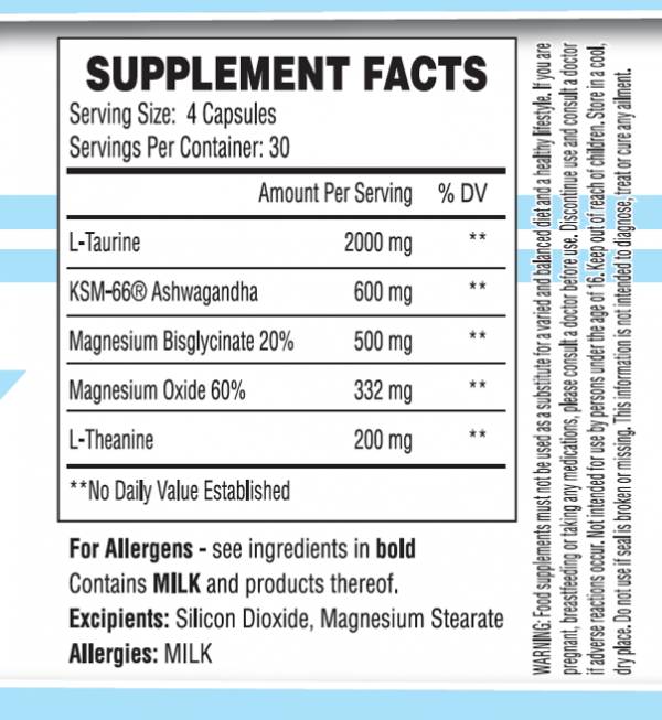 Unwind | Stress & Fatigue Management - 120 капсули - Feel You