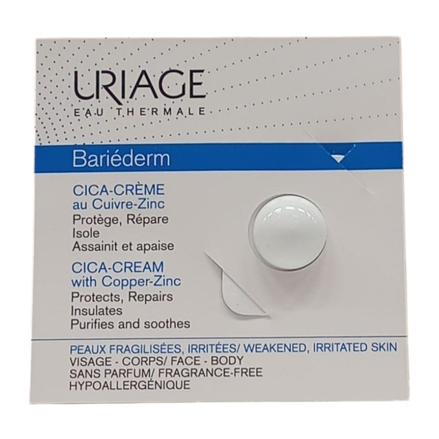 Uriage, Bariederm, Repairing, Cream, For Face & Body, 0.7 ml *Sample - Feel You