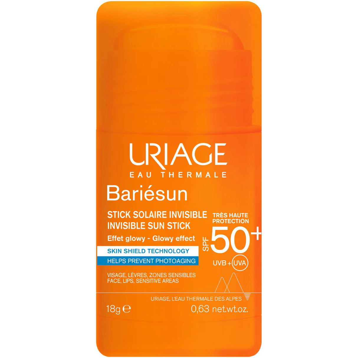 Uriage, Bariesun Invisible, Sunscreen Stick, SPF50+, 18 g - Feel You
