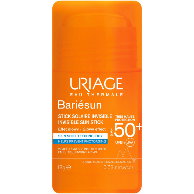 Uriage, Bariesun Invisible, Sunscreen Stick, SPF50+, 18 g - Feel You