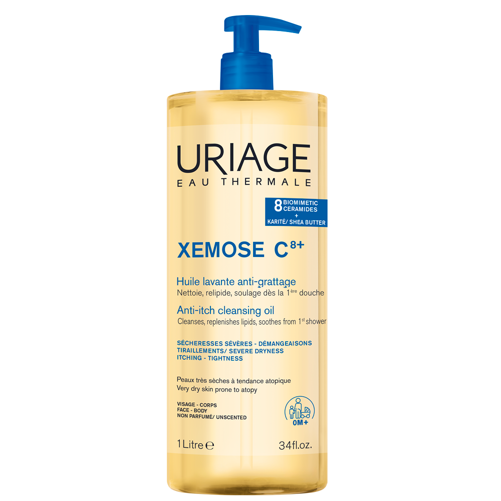 Uriage - Cleasing Cleansing Oil for Face and Body (Cleasing Soothing Oil) - 1000ml - Feel You