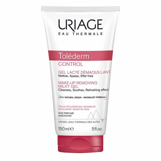 Uriage, Toléderm, Soothing, Cleansing & Makeup Removing Gel 2-In-1, 150 ml - Feel You