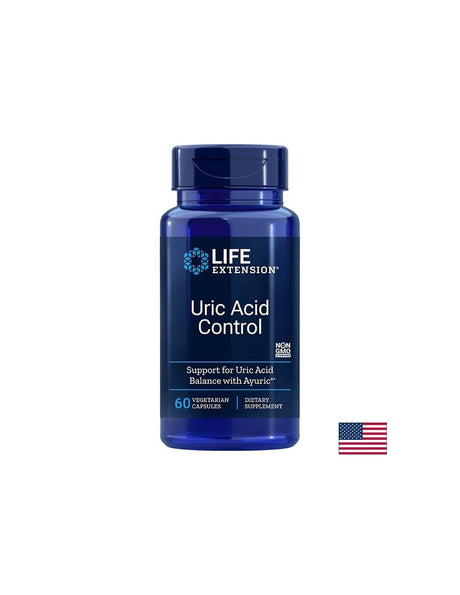 Контрол на пикочната киселина - Uric Acid Control, 500 mg х 60 капсули - Feel You