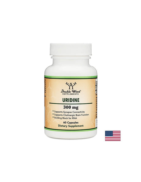 Uridine/ Уридин монофосфат, 60 капсули Double Wood - Feel You