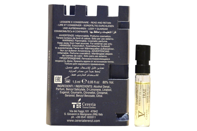 V Canto, Irae, Extrait De Parfum, Unisex, 1.5 ml *Vial - Feel You