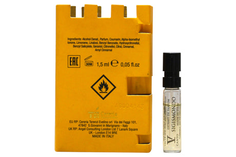 V Canto, Sigismondo, Extrait De Parfum, Unisex, 1.5 ml *Vial - Feel You