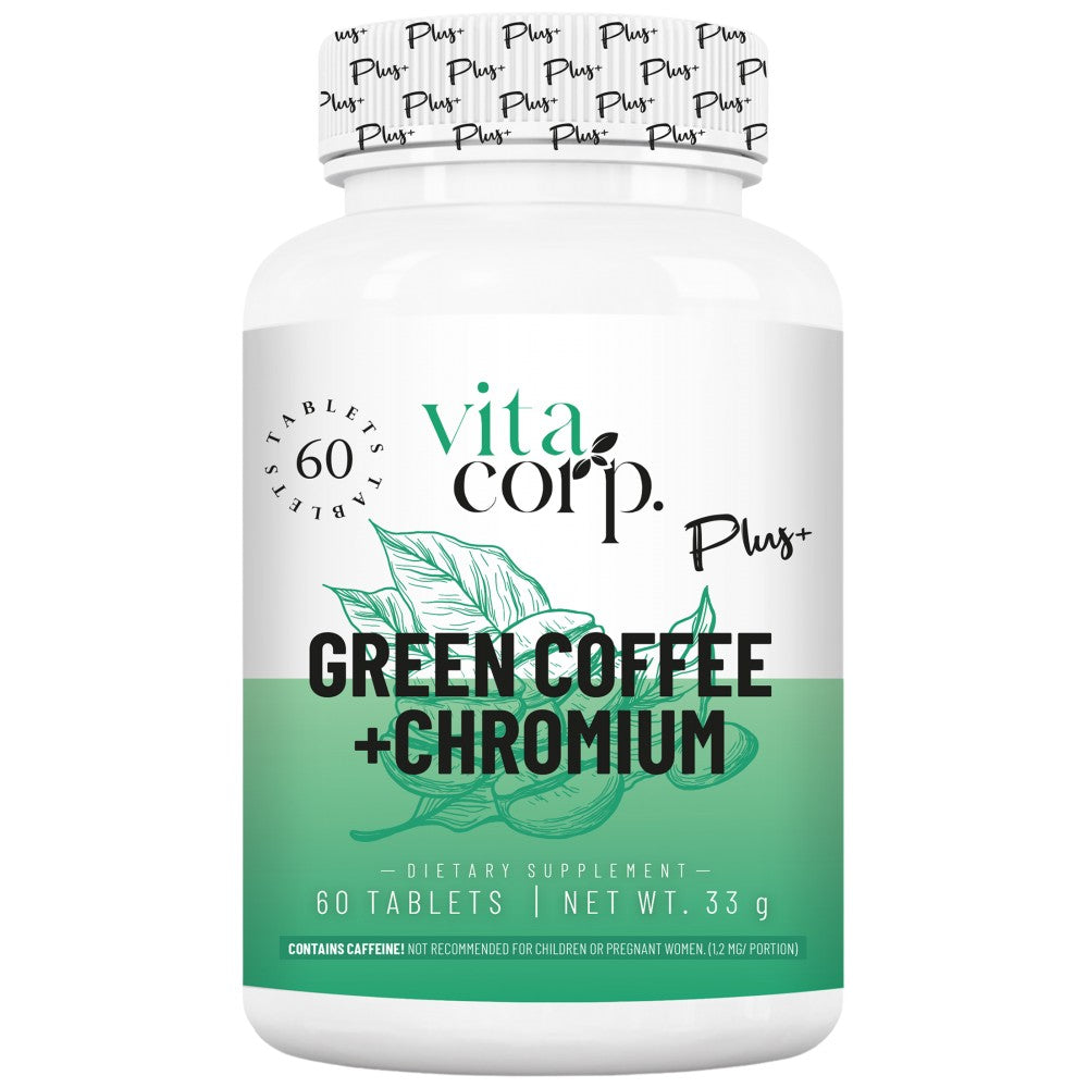 Green Coffee + Chromium - 60 Таблетки - Feel You