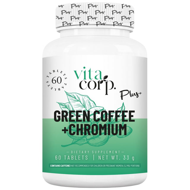 Green Coffee + Chromium - 60 Таблетки - Feel You
