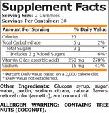 VITAMIN C ORANGE - 60 Gummies