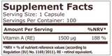 Витамин A 5000 IU (1500 mcg) - 100 капсули