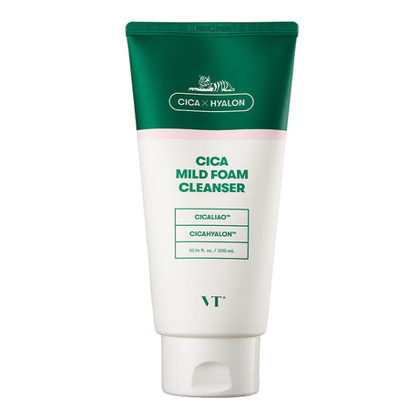 VT COSMETICS Cica Mild Foam Cleanser 300 ml - Feel You