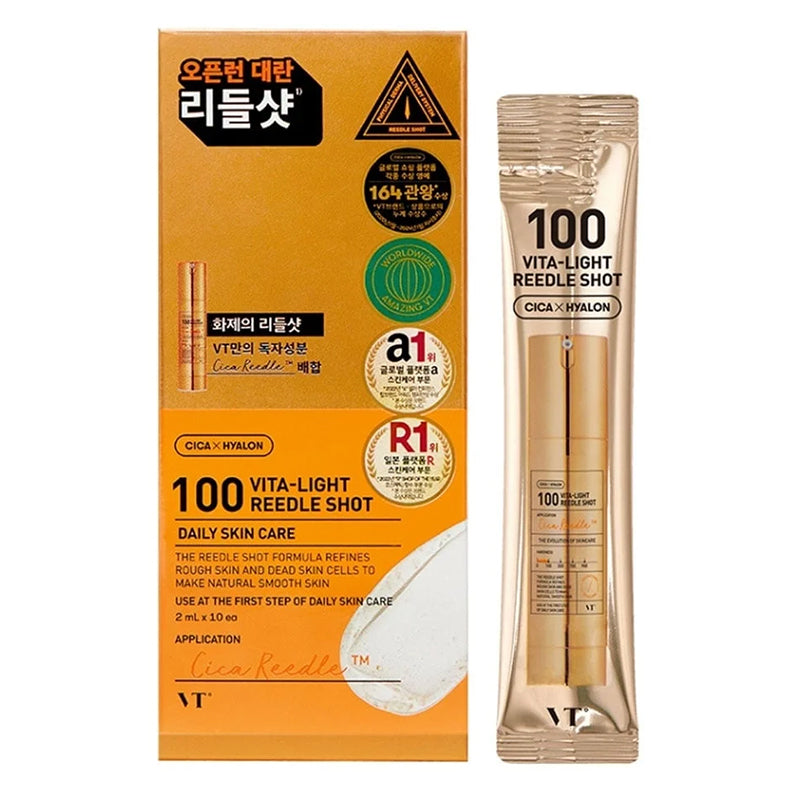 VT COSMETICS Vita-Light Reedle Shot 100 SET 2 ml * 10 pcs - Feel You