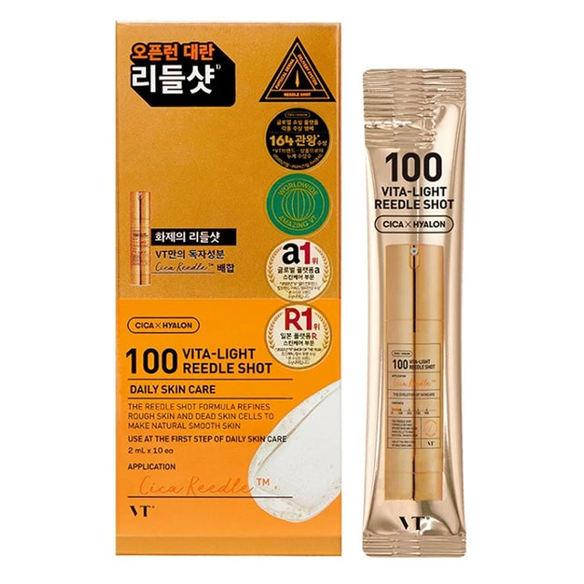 VT COSMETICS Vita-Light Reedle Shot 100 SET 2 ml * 10 pcs - Feel You
