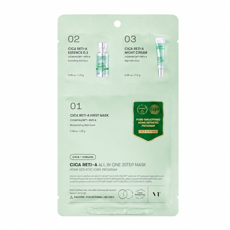 VT Cosmetic - Cica Reti-A All In One 3 Step Mask, 1.5g + 1.5g + 25g - Feel You