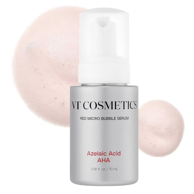 VT Cosmetics - Micro Bubble Red Serum, Azelaic Acid AHA, 70ml - Feel You