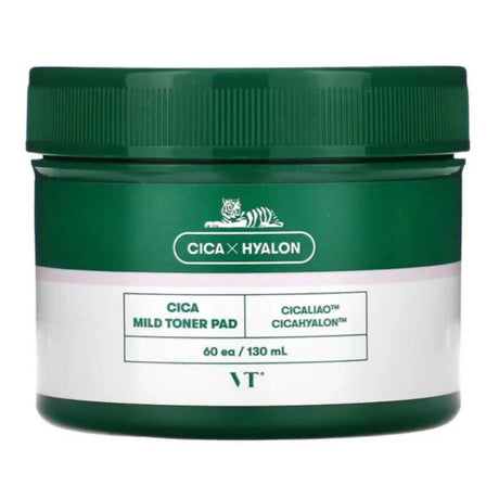 VT Cosmetics - VT Cica Mild Toner Pad, 60 pads - Feel You