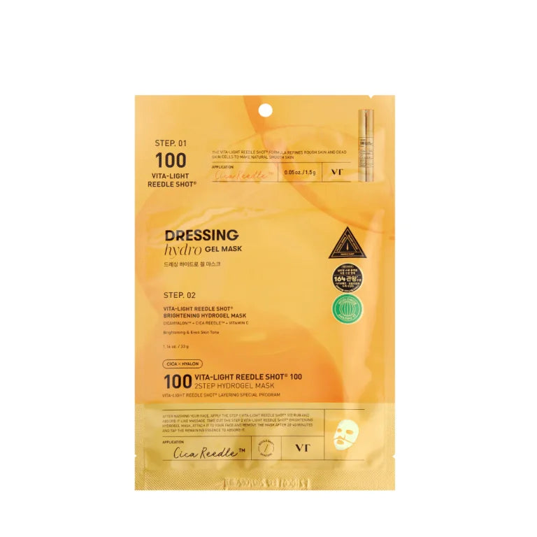 VT Cosmetics - Vita-Light Reedle Shot 100 2 Step Mask - 1.5g + 33 g - Feel You