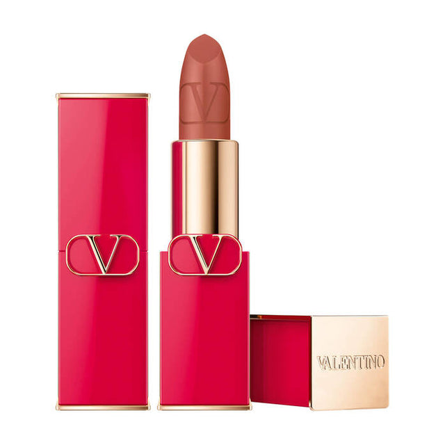 Valentino, Rosso, Matte, Cream Lipstick, 107A, Refillable, 3.5 g - Feel You
