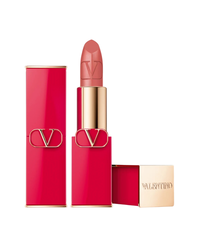 Valentino, Rosso, Satin Finish, Cream Lipstick, 101A, Refillable, 3.5 g - Feel You